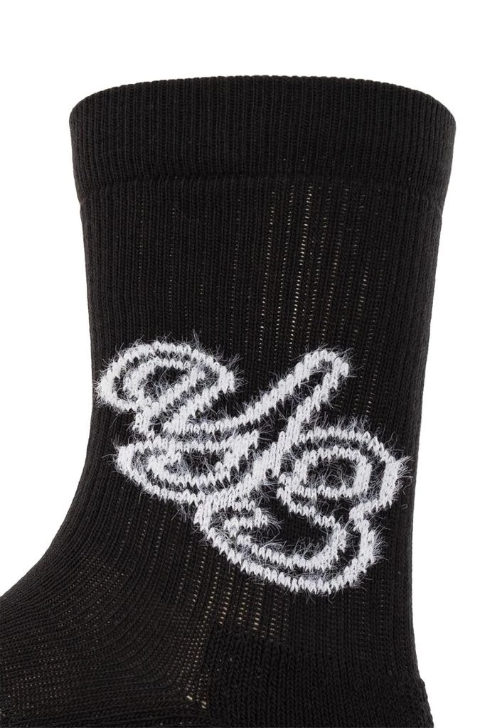 商品Y-3|Y-3 Logo Embroidered Socks,价格¥179,第3张图片详细描述