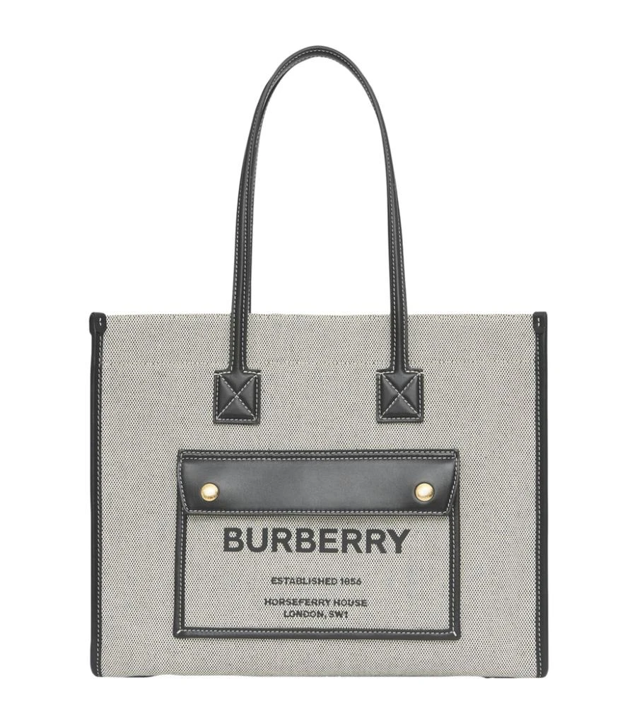 商品Burberry|Small Canvas Freya Tote Bag,价格¥9883,第1张图片