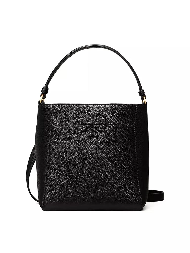 商品Tory Burch|Small McGraw Leather Bucket Bag,价格¥1956,第1张图片