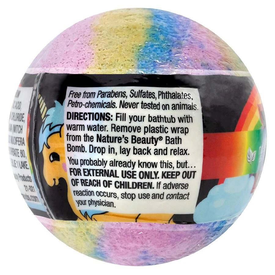商品Nature's Beauty|Unicorns & Rainbows Bath Bomb,价格¥43,第2张图片详细描述