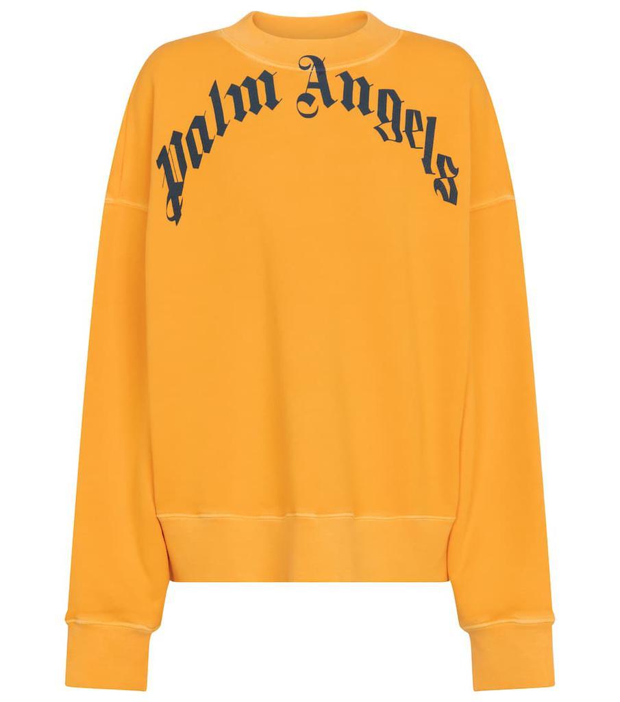 商品Palm Angels|Logo棉质针织运动衫,价格¥1797,第1张图片