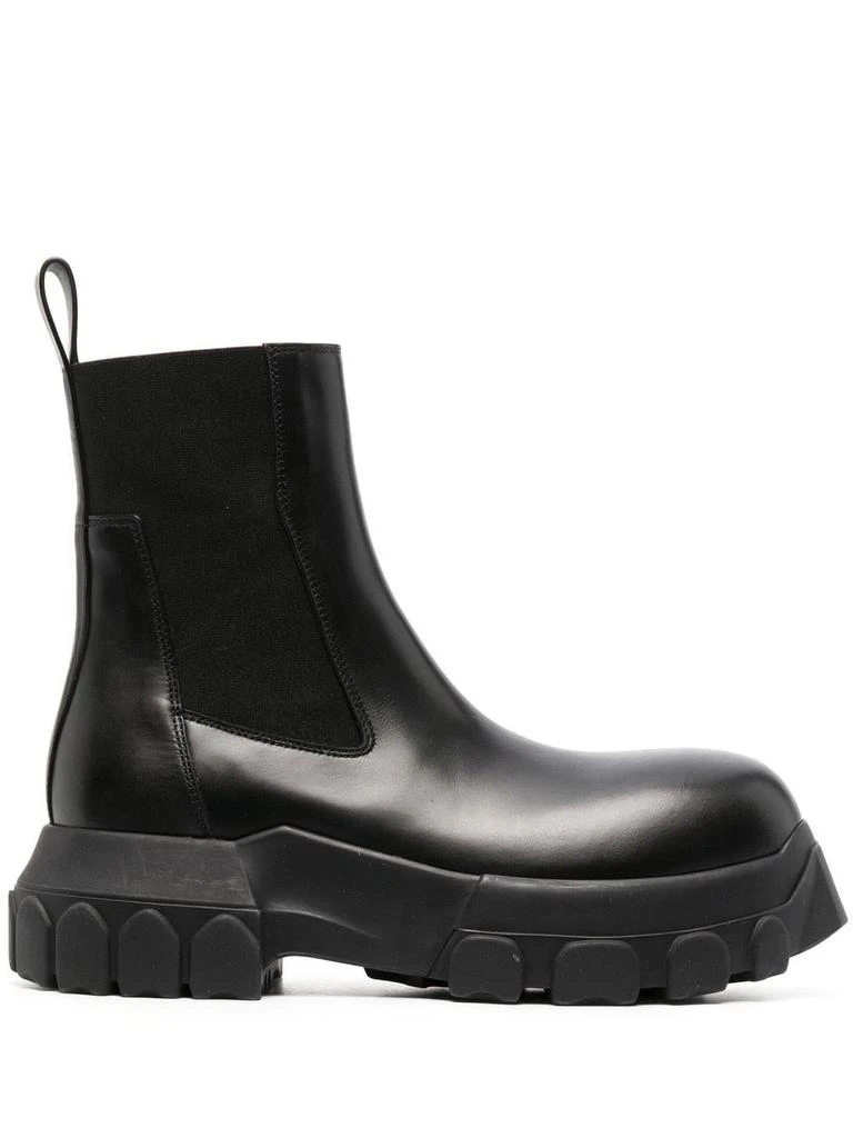 商品Rick Owens|RICK OWENS WOMEN BEATLE BOZO TRACTOR CALF LEATHER BOOTS,价格¥4318,第1张图片