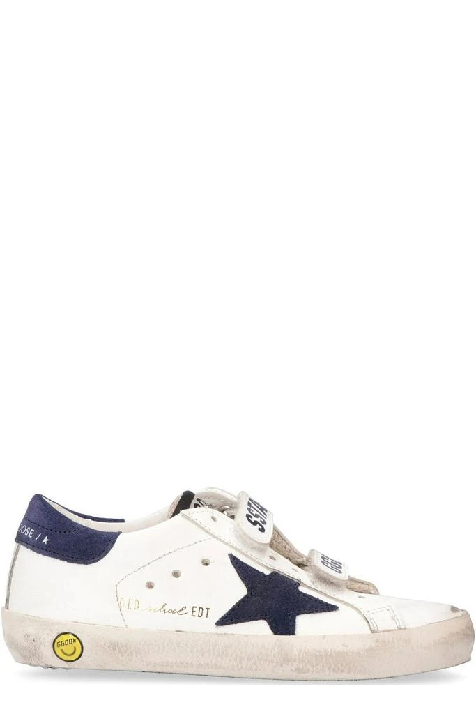 商品Golden Goose|Golden Goose Kids Old School Touch-Strap Sneakers,价格¥1280,第1张图片