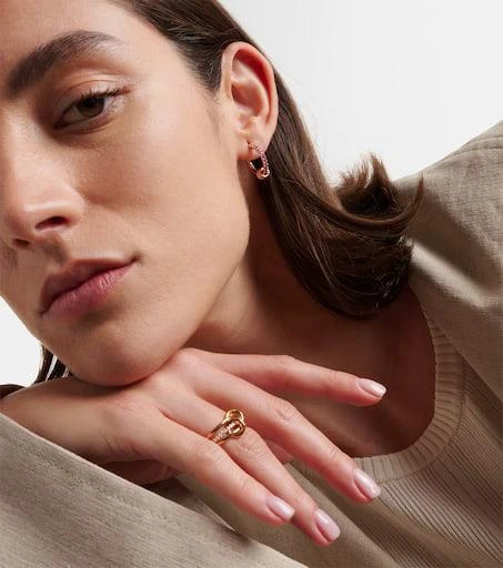 商品Spinelli Kilcollin|Ara 18kt rose gold earrings with sapphires,价格¥38981,第2张图片详细描述
