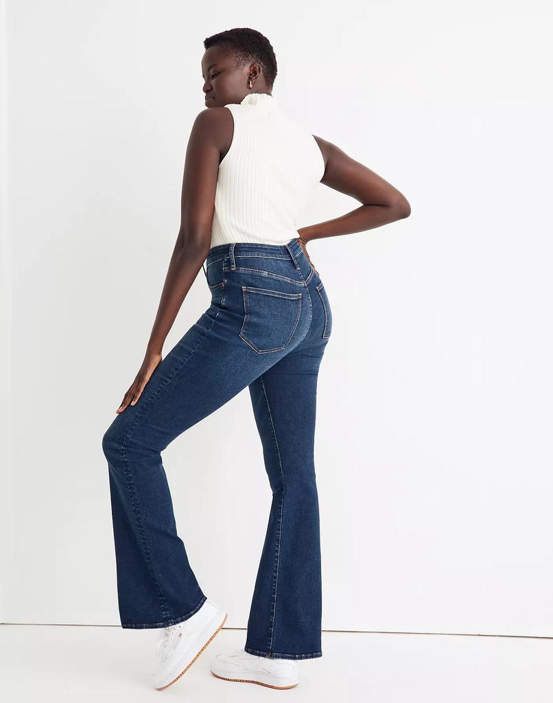 商品Madewell|Tall Curvy Skinny Flare Jeans in Colleton Wash,价格¥722,第4张图片详细描述
