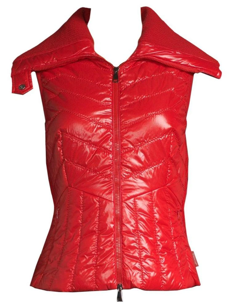 商品Moncler|Tricot Lacquer Mixed Media Vest,价格¥2496,第1张图片
