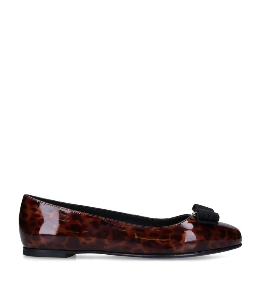 商品Salvatore Ferragamo|Varina Tuga Flats,价格¥5688,第3张图片详细描述