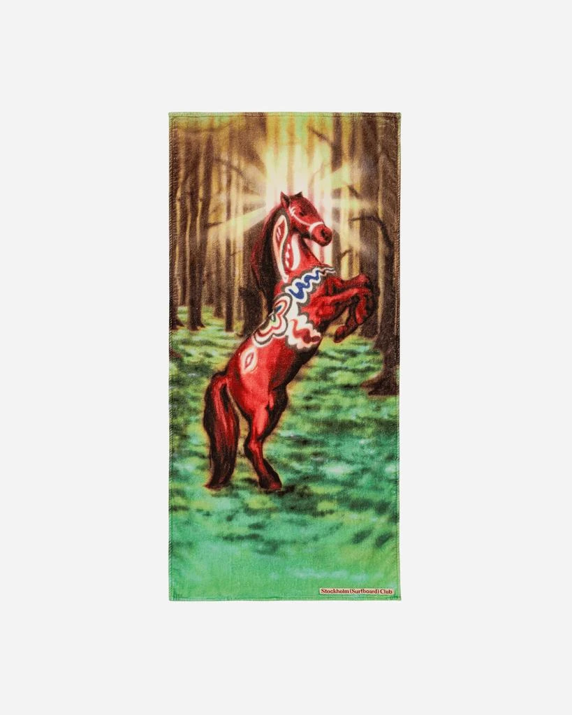 商品Stockholm (Surfboard) Club|Airbrush Horse Beach Towel Multicolor,价格¥331,第1张图片
