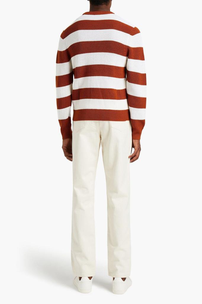 Johnny ribbed striped wool-blend sweater商品第3张图片规格展示