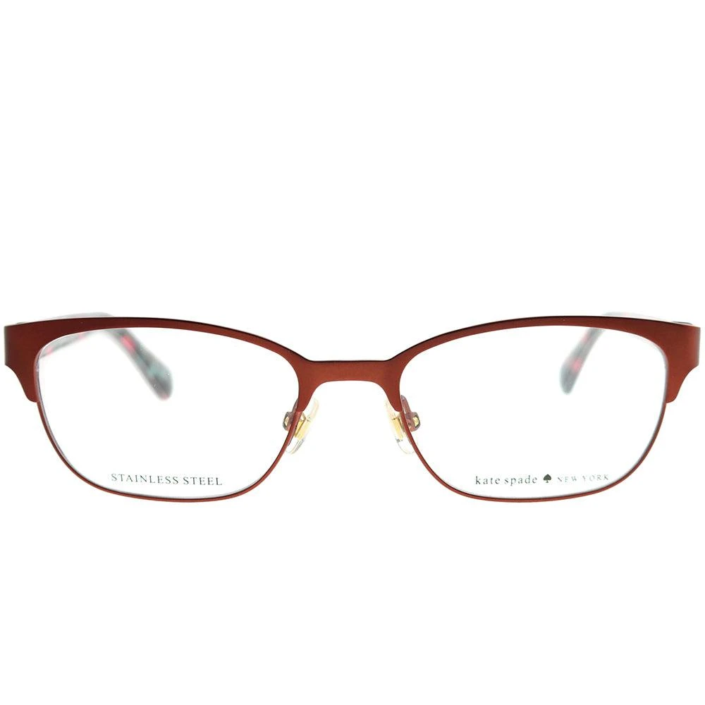 商品Kate Spade|Kate Spade  KS Diandra YDC 51mm Womens Rectangle Eyeglasses 51mm,价格¥711,第1张图片详细描述