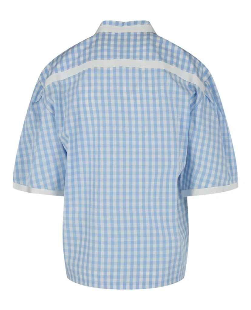 商品Burberry|Gingham Oversized Cotton Blouse,价格¥2564,第2张图片详细描述