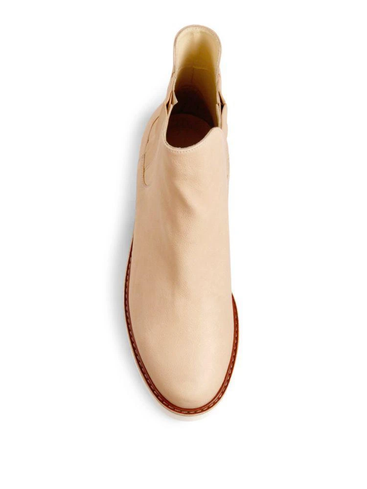商品Stuart Weitzman|Milano Leather Chelsea Booties,价格¥1180,第4张图片详细描述