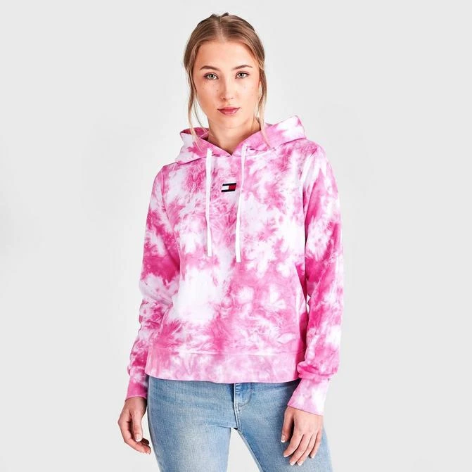 商品Tommy Hilfiger|Women's Tommy Hilfiger Tie-Dye Hoodie,价格¥76,第1张图片