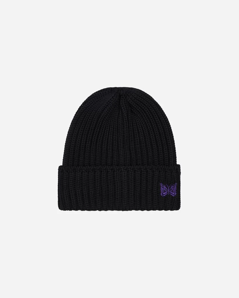 商品Needles|Merino Wool Watch Cap Black,价格¥855,第2张图片详细描述