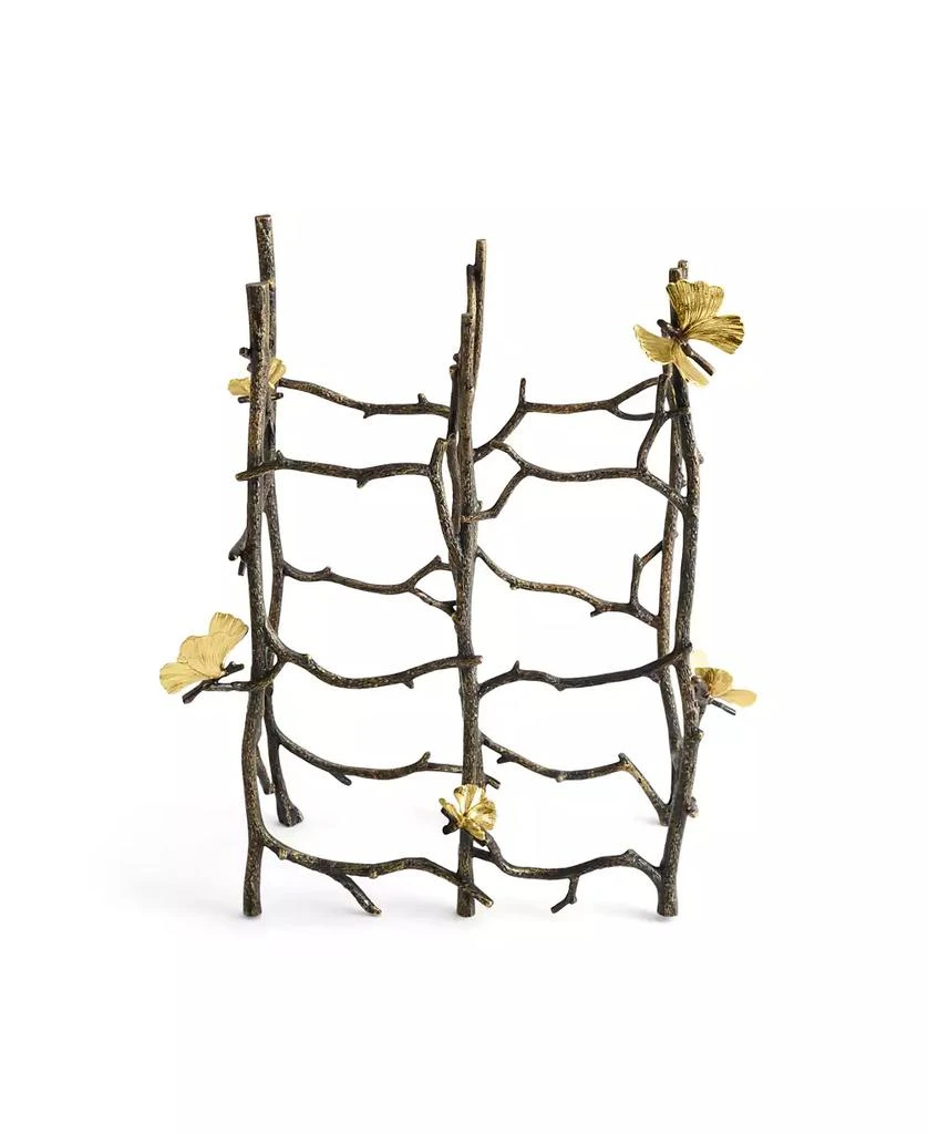 商品Michael Aram|Butterfly Ginkgo 6-Bottle Wine Rack,价格¥2213,第2张图片详细描述