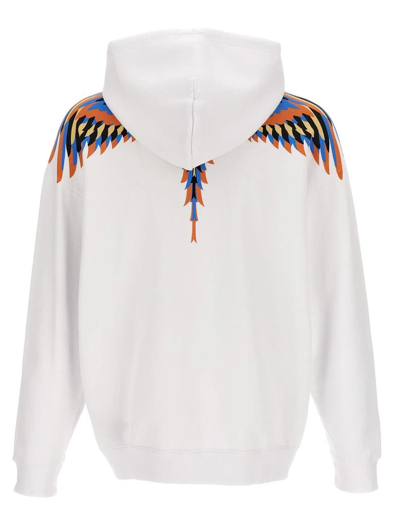 商品Marcelo Burlon|Optical Wings Sweatshirt White,价格¥1304,第2张图片详细描述