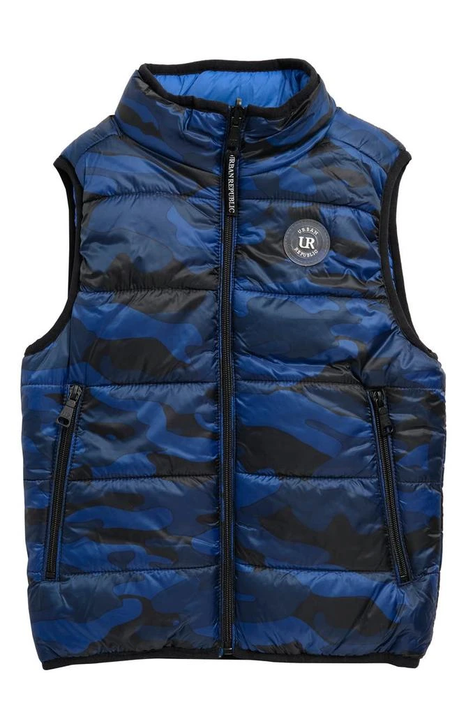 商品Urban Republic|Kids' Matte Ciree Camo Print Puffer Vest,价格¥57,第1张图片