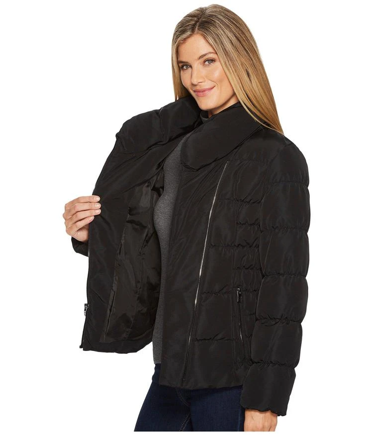 Kenneth Cole New York Quilted Coat with Asymmetrical Zip  女士外套 商品