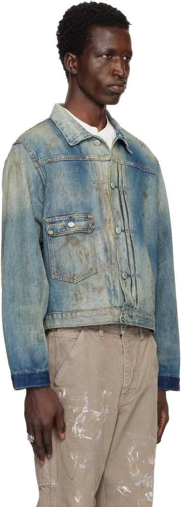 商品Enfants Riches Deprimes|Blue Type VII Denim Jacket,价格¥20698,第2张图片详细描述