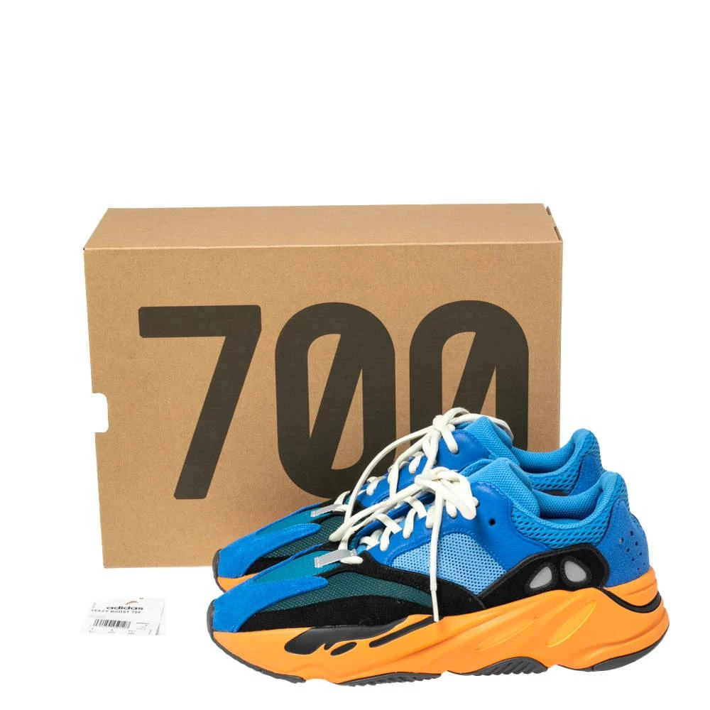 Yeezy x Adidas Multicolor Mesh and Suede Boost 700 Wave Runner Sneakers Size 43 1/3 商品