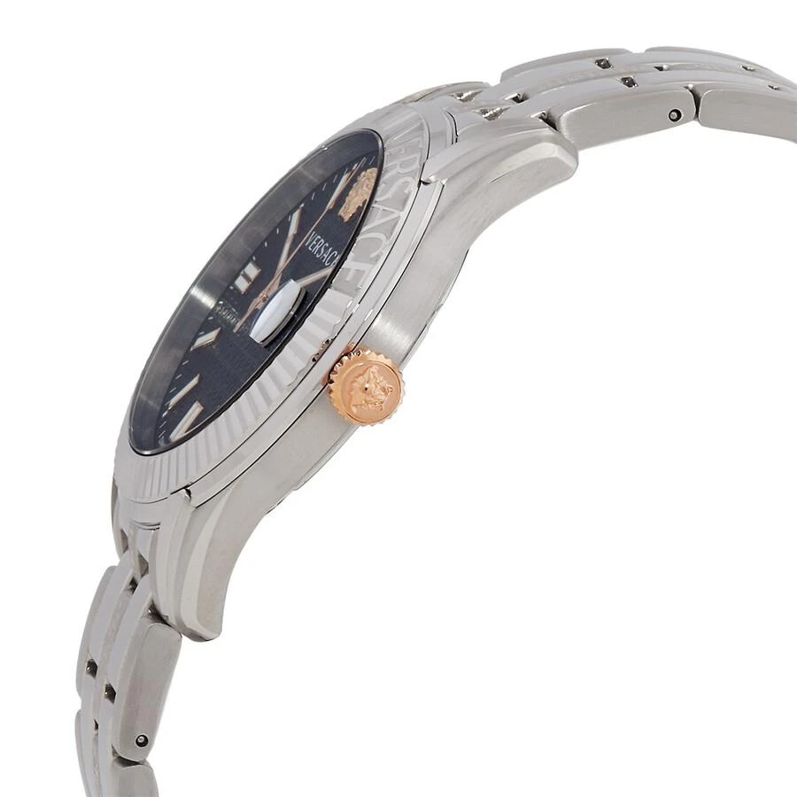 商品Versace|Greca Time Quartz Black Dial Men's Watch VE3K00322,价格¥3297,第2张图片详细描述