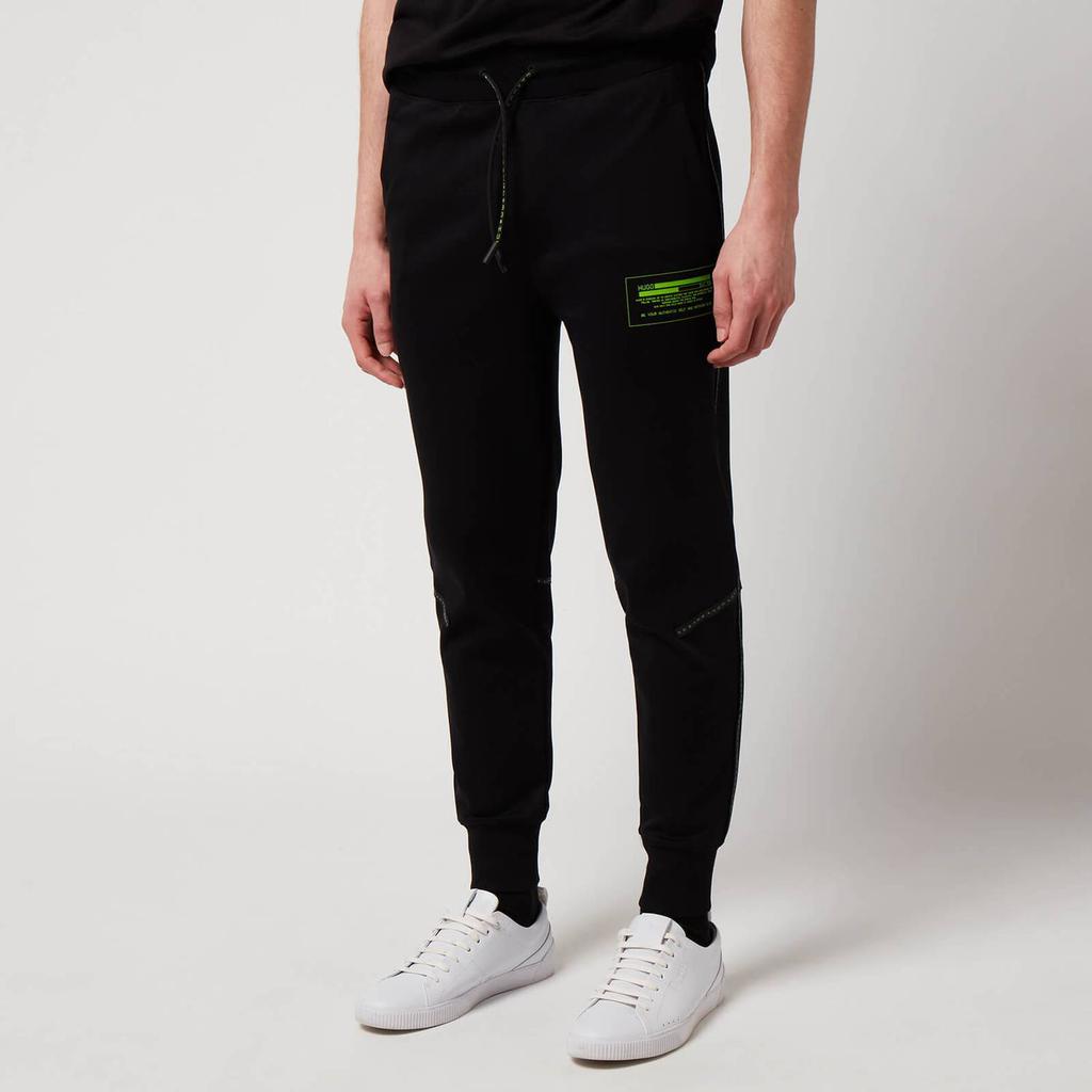 HUGO Men's Dorby Sweatpants - Black商品第1张图片规格展示