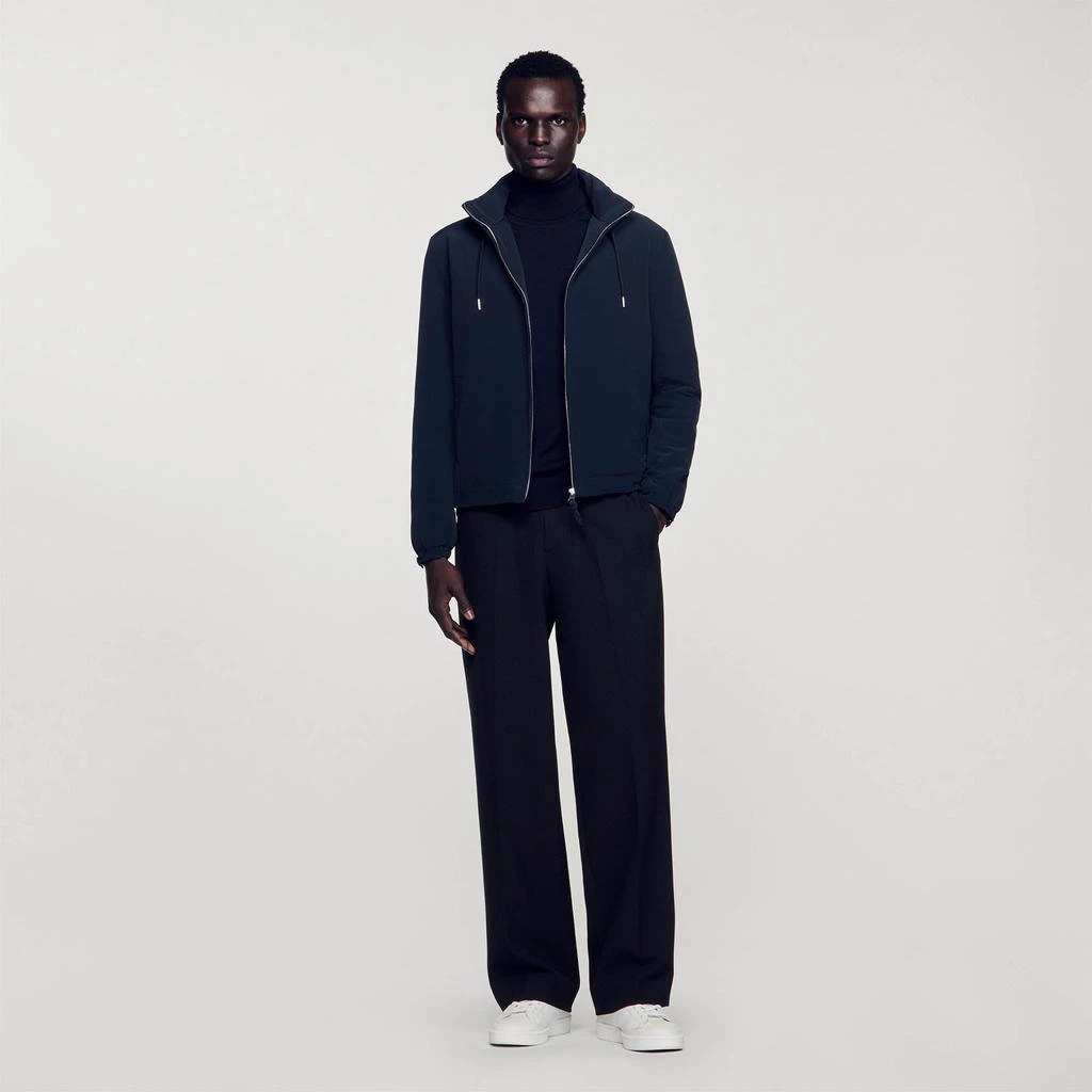 商品Sandro|Technical fabric jacket,价格¥4557,第1张图片