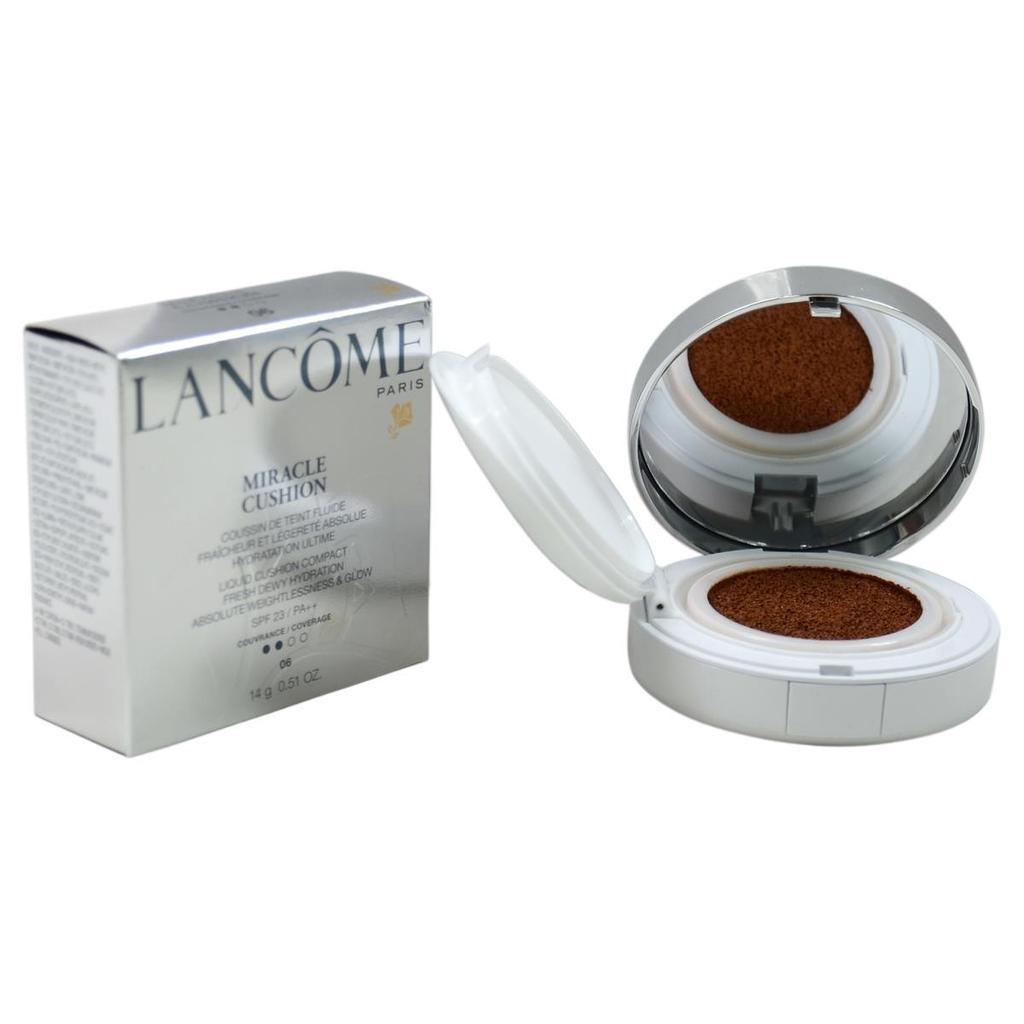 商品Lancôme|Lancome W-C-8286 0.51 oz No. 06 SPF 23 by PA Plus Plus Miracle Cushion Liquid Cushion Compact Foundation - Biege Moka for Women,价格¥201,第1张图片