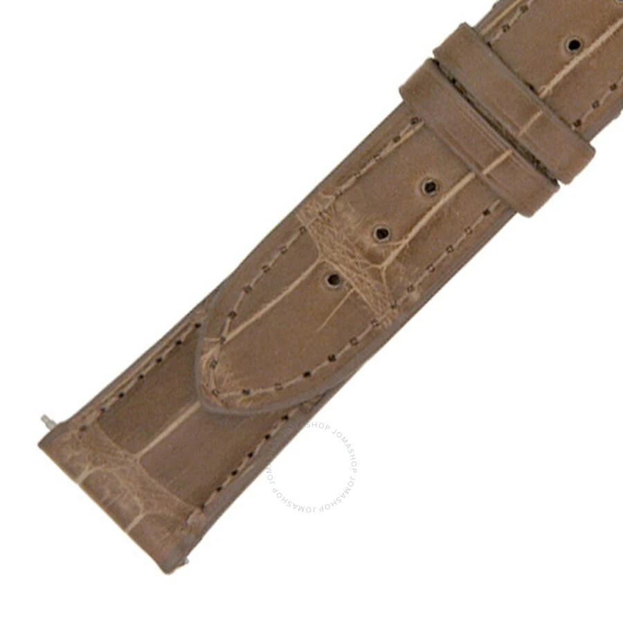 商品Hadley Roma|18 MM Shiny Natural Alligator Leather Strap,价格¥224,第1张图片