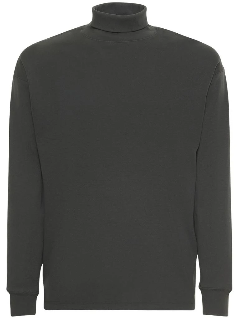 商品Lemaire|Long Sleeve Jersey Turtleneck T-shirt,价格¥1481,第1张图片