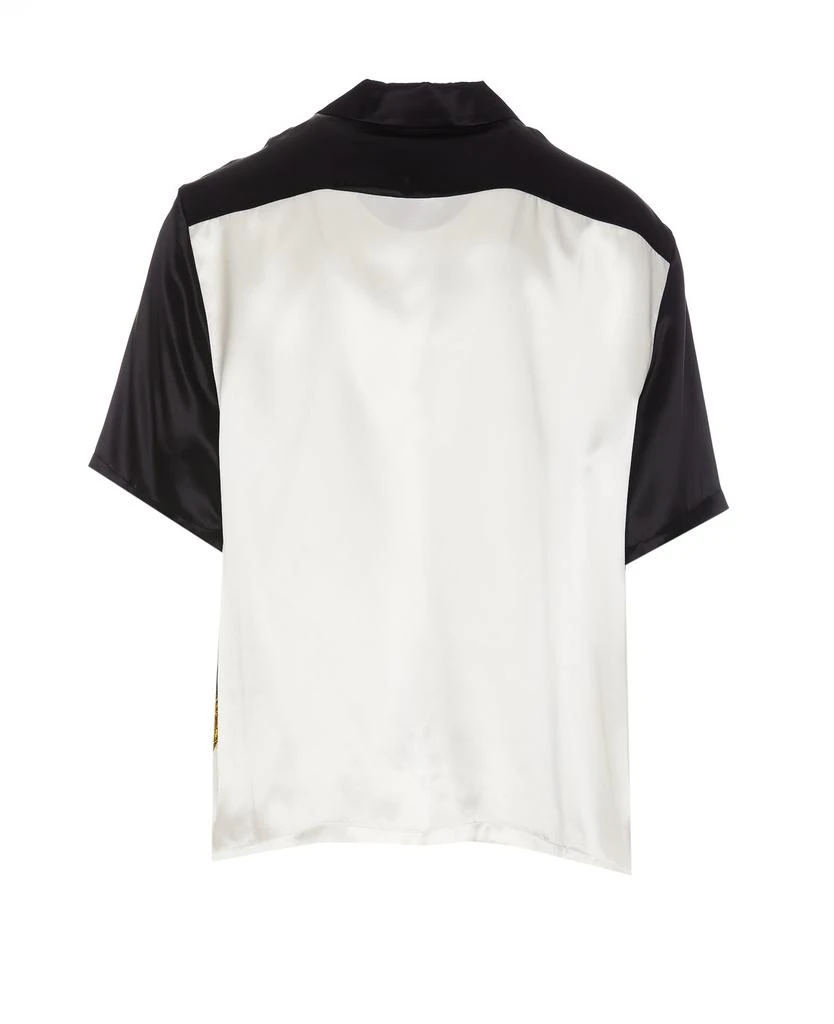商品Versace|Versace Baroque Printed Color-Block Polo Shirt,价格¥4262,第2张图片详细描述