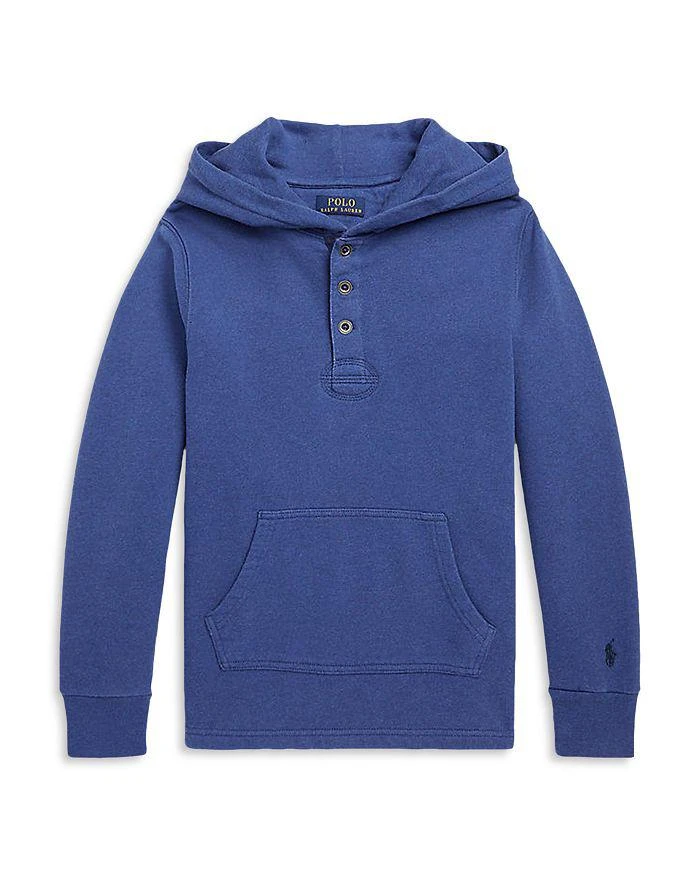 商品Ralph Lauren|Boys' Cotton Terry Hoodie - Little Kid, Big Kid,价格¥220,第1张图片