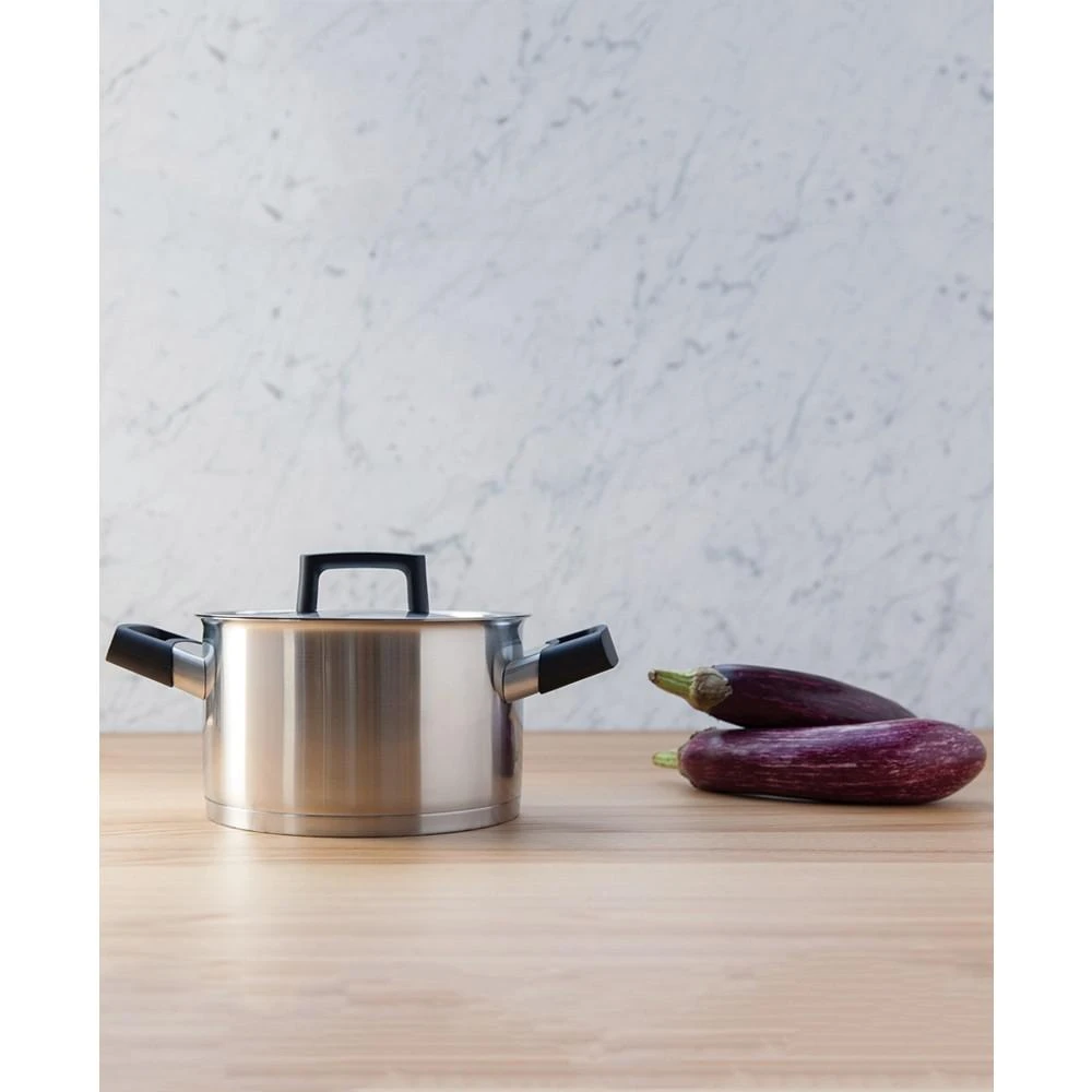 商品BergHOFF|Ron 8" Stainless Steel Covered Casserole,价格¥1248,第2张图片详细描述