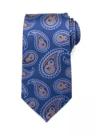 商品Star Wars|Wars Bb 8 Blue Paisley Tie,价格¥668,第1张图片