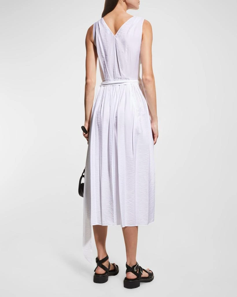 商品Vince|Sleeveless V-Neck Midi Wrap Dress,价格¥1140,第4张图片详细描述