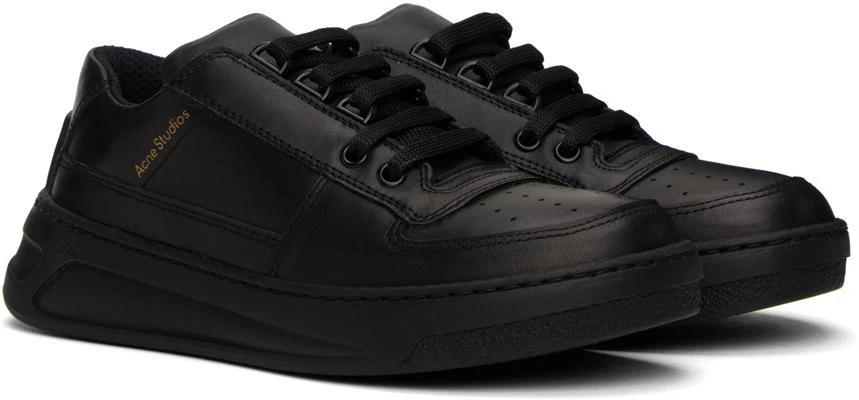 商品Acne Studios|Black Perforated Sneakers,价格¥1998,第4张图片详细描述