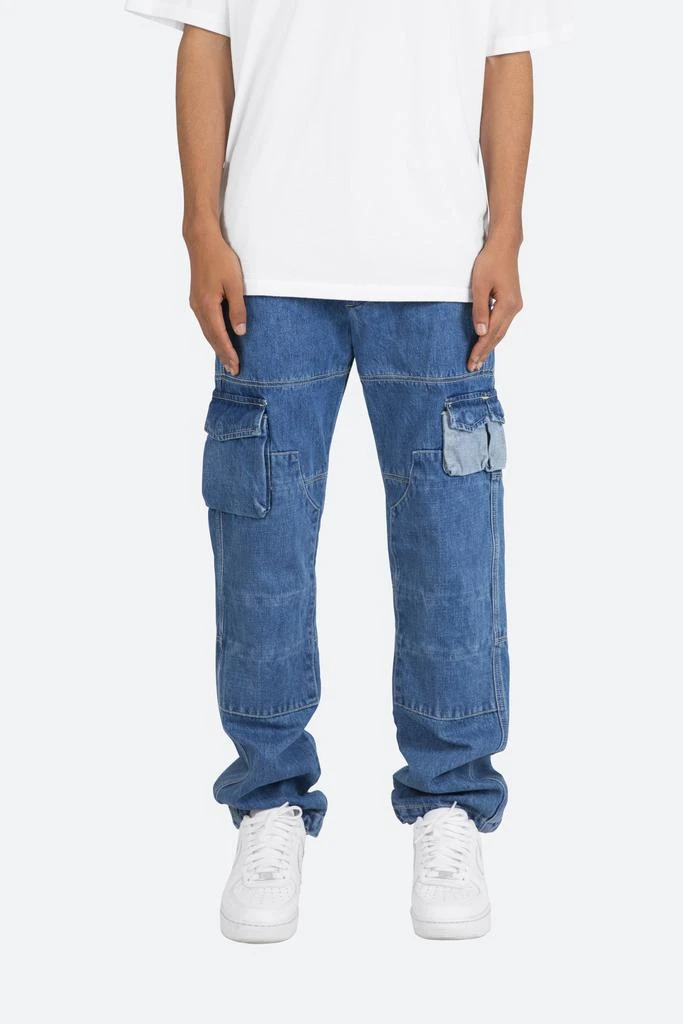 商品MNML|V244 Cargo Baggy Denim - Blue,价格¥365,第1张图片