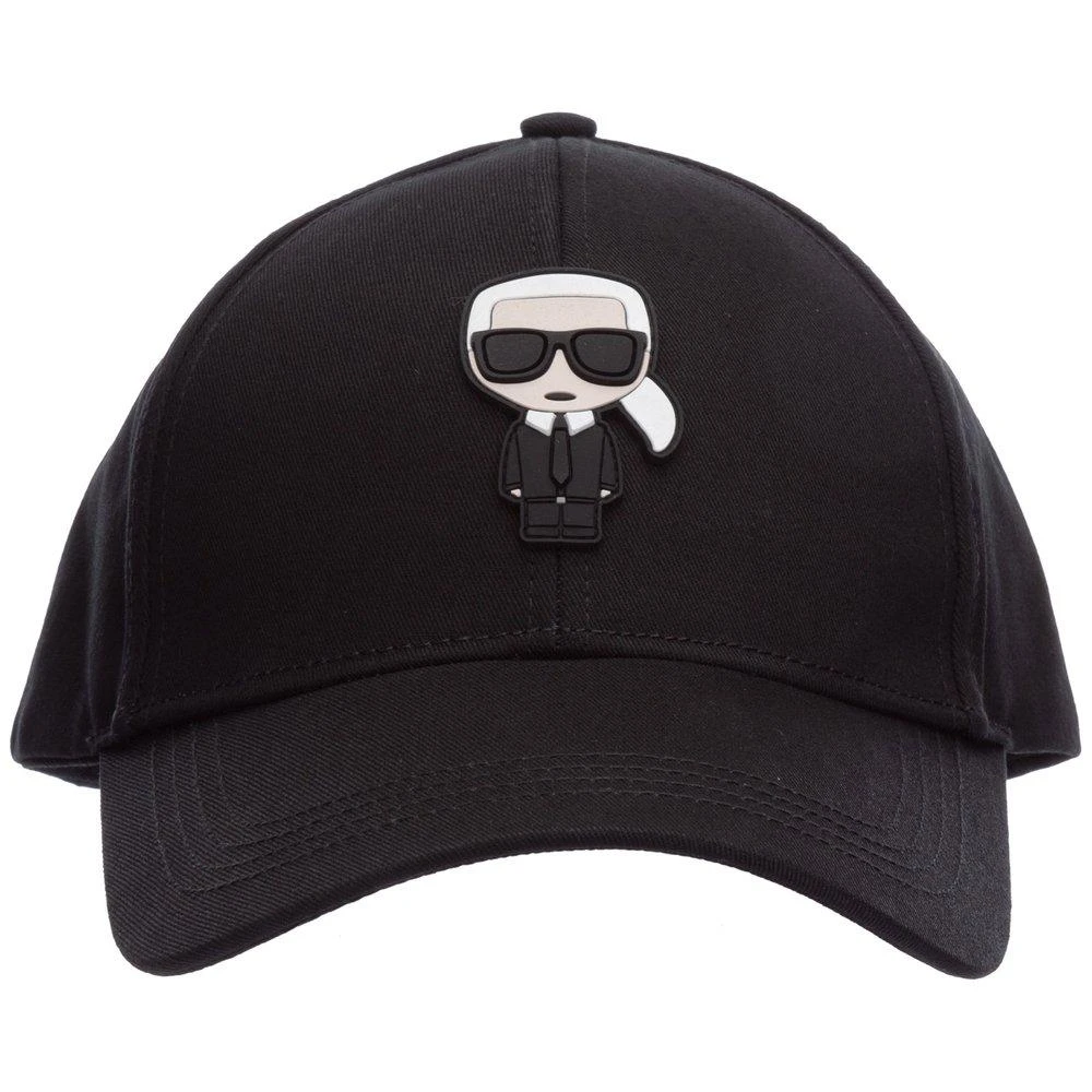 商品Karl Lagerfeld Paris|Karl Lagerfeld K/Ikonik Baseball Cap,价格¥358,第1张图片