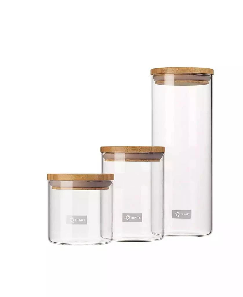 商品TRINITY|Glass Canister Set,价格¥487,第1张图片