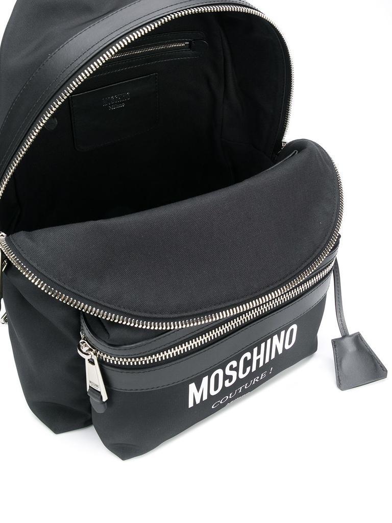 商品Moschino|MOSCHINO - Logo Backpack,价格¥6475,第7张图片详细描述