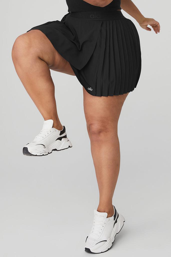 Aces Tennis Skirt - Black商品第8张图片规格展示