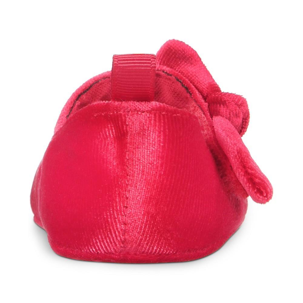 商品First Impressions|Baby Girls Velvet Flat Shoes, Created for Macy's,价格¥137,第7张图片详细描述