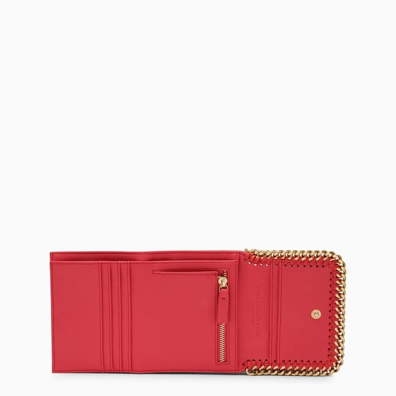 商品Stella McCartney|Bright pink small Falabella wallet,价格¥1259,第2张图片详细描述