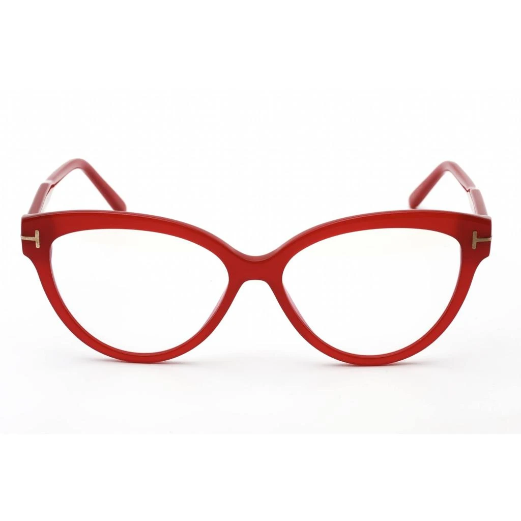 商品Tom Ford|Tom Ford Women's Eyeglasses - Fuxia/Other Plastic Cat Eye Shape Frame | FT5763-B 077,价格¥914,第2张图片详细描述