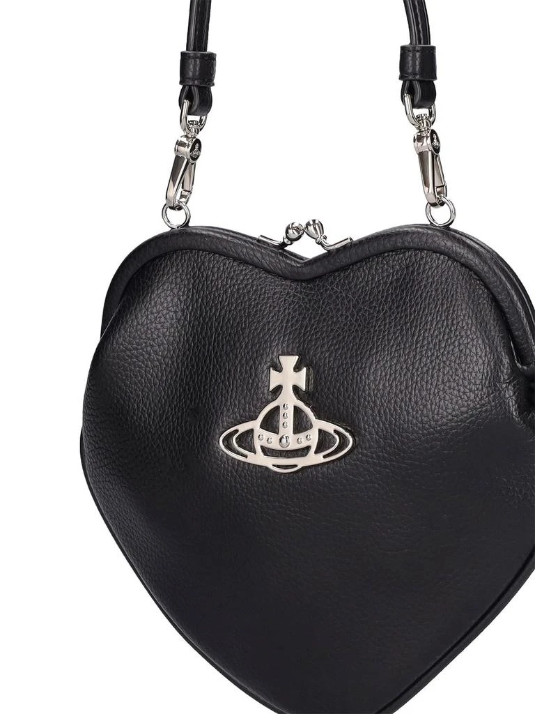 商品Vivienne Westwood|Belle Heart Frame Faux Leather Bag,价格¥2717,第3张图片详细描述