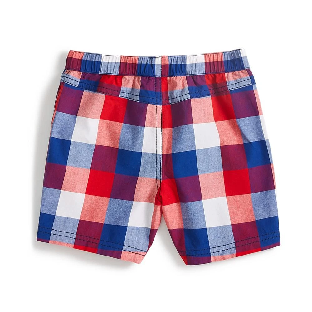 商品First Impressions|Baby Boys Flag Plaid Shorts, Created for Macy's,价格¥38,第2张图片详细描述