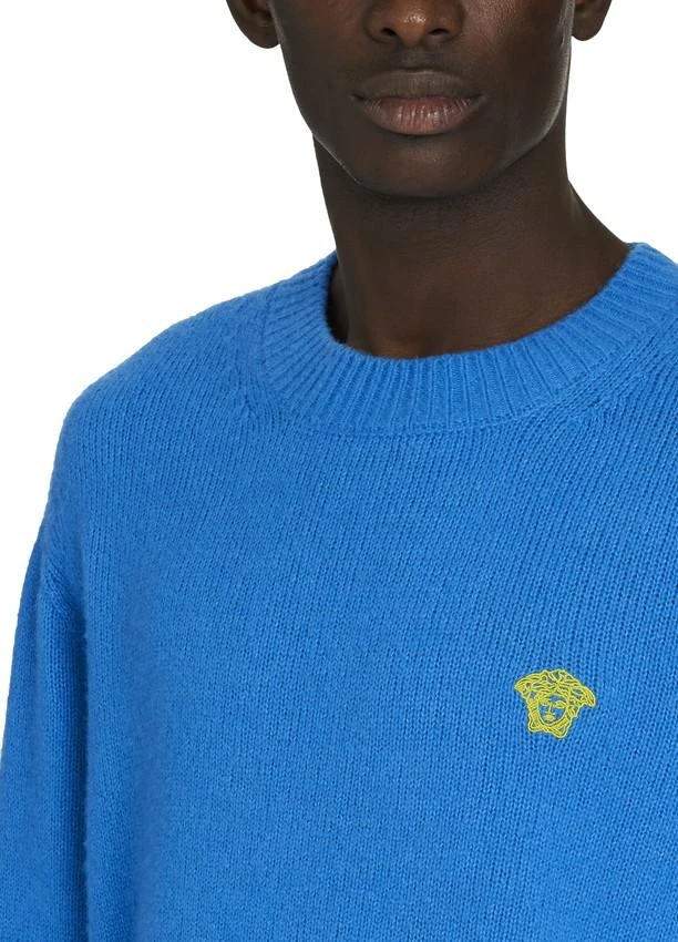 商品Versace|羊绒圆领针织衫,价格¥2512,第5张图片详细描述