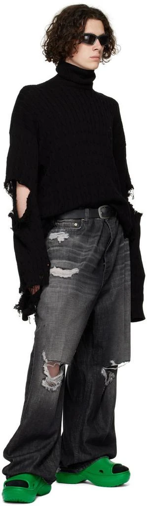 商品Balenciaga|Black Calfskin Belt,价格¥1706,第3张图片详细描述