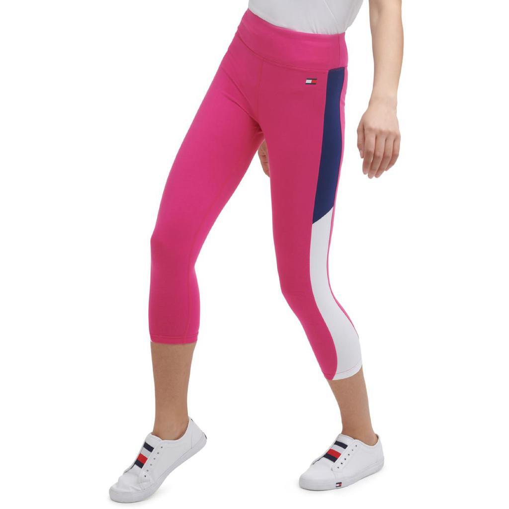 商品Tommy Hilfiger|Tommy Hilfiger Sport Womens Colorblock High Rise Leggings,价格¥180,第4张图片详细描述
