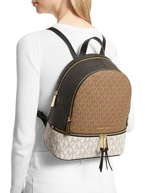 商品Michael Kors|Medium Rhea Zip Backpack,价格¥1065,第2张图片详细描述